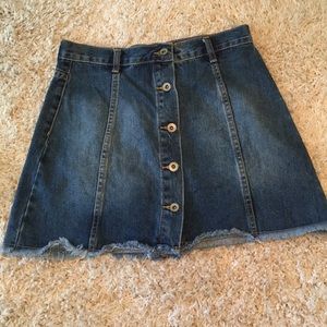 Denim skirt size 26